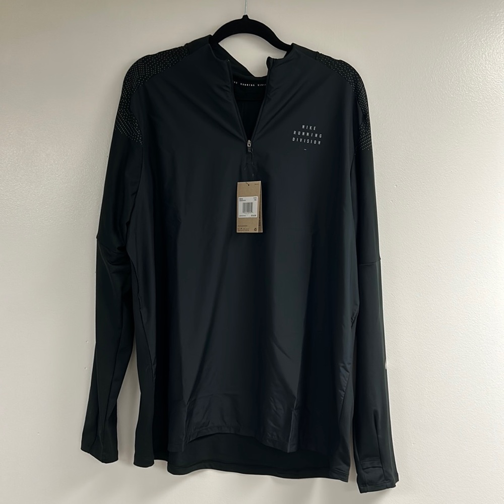 Nike Dri-FIT Run Division Flash Element Men's 1/2 Zippered Running Top Size XXL